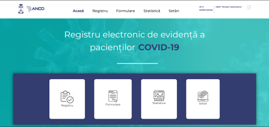 The electronic register of Covid-19 patients